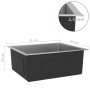 Handmade stainless steel kitchen sink by vidaXL, Sinks - Ref: Foro24-51502, Price: 91,57 €, Discount: %