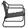 2-Sitzer Gartenbank Stahl mit anthrazitgrauem Kissen von vidaXL, Gartenbänke - Ref: Foro24-364106, Preis: 87,79 €, Rabatt: %