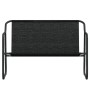 2-seater garden bench made of steel with anthracite grey cushion by vidaXL, garden benches - Ref: Foro24-364106, Price: 88,06...