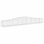 Gabionenkörbe 7 Stück Bogenform Eisen 400x50x40/60 cm von vidaXL, Töpfe und Pflanzgefäße - Ref: Foro24-3145922, Preis: 776,82...