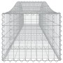 Gabionenkörbe 7 Stück Bogenform Eisen 400x50x40/60 cm von vidaXL, Töpfe und Pflanzgefäße - Ref: Foro24-3145922, Preis: 776,82...