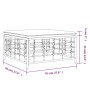 Garden stool with beige synthetic rattan cushion by vidaXL, Modular outdoor sofas - Ref: Foro24-364132, Price: 45,86 €, Disco...
