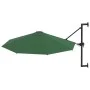 Wandschirm mit Metallstange 300 cm grün von vidaXL, Sonnenschirme - Ref: Foro24-44864, Preis: 94,44 €, Rabatt: %