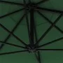 Wall-mounted umbrella with metal bar 300 cm green by vidaXL, Umbrellas - Ref: Foro24-44864, Price: 94,44 €, Discount: %