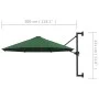 Wandschirm mit Metallstange 300 cm grün von vidaXL, Sonnenschirme - Ref: Foro24-44864, Preis: 94,44 €, Rabatt: %
