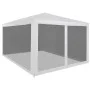 Zusammenklappbares Festzelt mit 4 Gitterwänden 4x3 m von vidaXL, Zelte und Pavillons - Ref: Foro24-45109, Preis: 93,30 €, Rab...