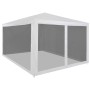 Zusammenklappbares Festzelt mit 4 Gitterwänden 4x3 m von vidaXL, Zelte und Pavillons - Ref: Foro24-45109, Preis: 92,34 €, Rab...