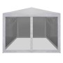 Zusammenklappbares Festzelt mit 4 Gitterwänden 4x3 m von vidaXL, Zelte und Pavillons - Ref: Foro24-45109, Preis: 92,34 €, Rab...