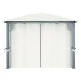 Cenador con cortina color crema aluminio 400x300 cm de vidaXL, Carpas y cenadores - Ref: Foro24-48044, Precio: 509,47 €, Desc...