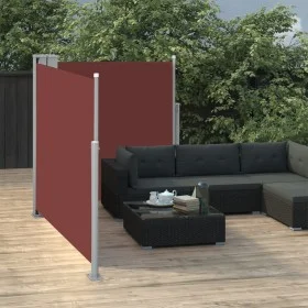 Toldo lateral retráctil marrón 100x600 cm de vidaXL, Sombrillas - Ref: Foro24-48445, Precio: 84,77 €, Descuento: %