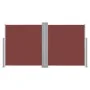 Retractable brown side awning 100x600 cm by vidaXL, Umbrellas - Ref: Foro24-48445, Price: 84,77 €, Discount: %