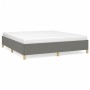 Dark gray fabric bed frame 180x200 cm by vidaXL, Beds and slatted bases - Ref: Foro24-347182, Price: 126,94 €, Discount: %