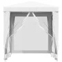 Tent for celebrations with 4 white mesh walls 2x2 m by vidaXL, Tents and gazebos - Ref: Foro24-48520, Price: 75,84 €, Discoun...