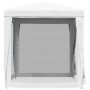Tent for celebrations with 4 white mesh walls 2x2 m by vidaXL, Tents and gazebos - Ref: Foro24-48520, Price: 76,06 €, Discoun...