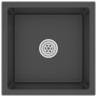 Fregadero hecho a mano acero inoxidable negro de vidaXL, Fregaderos - Ref: Foro24-51501, Precio: 142,34 €, Descuento: %