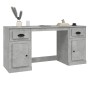 Concrete gray plywood desk with cabinet by vidaXL, Desks - Ref: Foro24-3185331, Price: 137,15 €, Discount: %