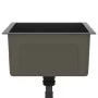 Fregadero hecho a mano acero inoxidable negro de vidaXL, Fregaderos - Ref: Foro24-51501, Precio: 100,68 €, Descuento: %