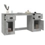 Concrete gray plywood desk with cabinet by vidaXL, Desks - Ref: Foro24-3185331, Price: 137,15 €, Discount: %