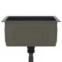 Handgefertigtes Waschbecken aus schwarzem Edelstahl von vidaXL, Sinkt - Ref: Foro24-51507, Preis: 77,08 €, Rabatt: %
