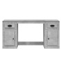 Concrete gray plywood desk with cabinet by vidaXL, Desks - Ref: Foro24-3185331, Price: 137,15 €, Discount: %