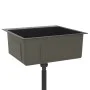 Black Stainless Steel Handmade Sink by vidaXL, Sinks - Ref: Foro24-51509, Price: 100,74 €, Discount: %