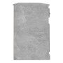 Concrete gray plywood desk with cabinet by vidaXL, Desks - Ref: Foro24-3185331, Price: 137,15 €, Discount: %