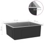 Handgefertigte Küchenspüle aus Edelstahl von vidaXL, Sinkt - Ref: Foro24-51508, Preis: 135,04 €, Rabatt: %