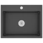Black Stainless Steel Handmade Sink by vidaXL, Sinks - Ref: Foro24-51513, Price: 131,99 €, Discount: %
