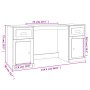 Concrete gray plywood desk with cabinet by vidaXL, Desks - Ref: Foro24-3185331, Price: 137,15 €, Discount: %