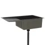 Handgefertigtes Waschbecken aus schwarzem Edelstahl von vidaXL, Sinkt - Ref: Foro24-51521, Preis: 176,76 €, Rabatt: %