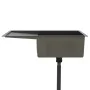 Handgefertigtes Waschbecken aus schwarzem Edelstahl von vidaXL, Sinkt - Ref: Foro24-51521, Preis: 176,76 €, Rabatt: %