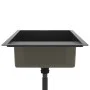 Handgefertigtes Waschbecken aus schwarzem Edelstahl von vidaXL, Sinkt - Ref: Foro24-51521, Preis: 176,76 €, Rabatt: %