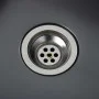 Handgefertigtes Waschbecken aus schwarzem Edelstahl von vidaXL, Sinkt - Ref: Foro24-51521, Preis: 176,76 €, Rabatt: %