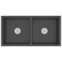 Fregadero hecho a mano acero inoxidable negro de vidaXL, Fregaderos - Ref: Foro24-51523, Precio: 129,72 €, Descuento: %