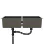 Fregadero hecho a mano acero inoxidable negro de vidaXL, Fregaderos - Ref: Foro24-51523, Precio: 129,72 €, Descuento: %