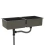 Fregadero hecho a mano acero inoxidable negro de vidaXL, Fregaderos - Ref: Foro24-51525, Precio: 171,12 €, Descuento: %
