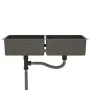 Fregadero hecho a mano acero inoxidable negro de vidaXL, Fregaderos - Ref: Foro24-51525, Precio: 171,12 €, Descuento: %