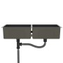 Handgefertigtes Waschbecken aus schwarzem Edelstahl von vidaXL, Sinkt - Ref: Foro24-51525, Preis: 173,57 €, Rabatt: %