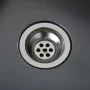 Handgefertigtes Waschbecken aus schwarzem Edelstahl von vidaXL, Sinkt - Ref: Foro24-51525, Preis: 171,12 €, Rabatt: %