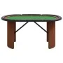 Mesa de póquer para 10 jugadores verde 160x80x75 cm de vidaXL, Mesas de juego y de póquer - Ref: Foro24-80408, Precio: 187,72...
