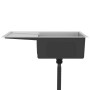 Fregadero de cocina hecho a mano de acero inoxidable de vidaXL, Fregaderos - Ref: Foro24-51520, Precio: 111,10 €, Descuento: %