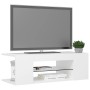 Mueble de TV con luces LED blanco 90x39x30 cm de vidaXL, Muebles TV - Ref: Foro24-804238, Precio: 56,94 €, Descuento: %