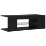 TV-Möbel mit schwarzen LED-Leuchten 90x39x30 cm von vidaXL, TV-Möbel - Ref: Foro24-804239, Preis: 46,98 €, Rabatt: %