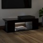 TV-Möbel mit schwarzen LED-Leuchten 90x39x30 cm von vidaXL, TV-Möbel - Ref: Foro24-804239, Preis: 46,98 €, Rabatt: %