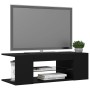 TV-Möbel mit schwarzen LED-Leuchten 90x39x30 cm von vidaXL, TV-Möbel - Ref: Foro24-804239, Preis: 46,98 €, Rabatt: %