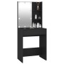Tocador con luces LED negro 60x40x140 cm de vidaXL, Tocadores para dormitorios - Ref: Foro24-808829, Precio: 97,73 €, Descuen...