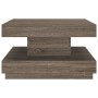 Gray MDF coffee table 60x60x35 cm by vidaXL, Coffee table - Ref: Foro24-286098, Price: 78,95 €, Discount: %