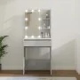 Concrete gray LED dressing table 60x40x140 cm by vidaXL, Bedroom Dressers - Ref: Foro24-808832, Price: 99,27 €, Discount: %