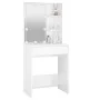 Schminktisch mit hellweißer LED 60x40x140 cm von vidaXL, Schlafzimmerkommoden - Ref: Foro24-808834, Preis: 93,78 €, Rabatt: %