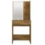 Dressing table with LED smoked oak color 60x40x140 cm by vidaXL, Bedroom Dressers - Ref: Foro24-820442, Price: 80,27 €, Disco...